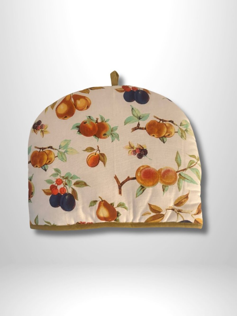 PIMPERNEL | Insulated Tea Cozy | Botanical Orchard Fruit Print | Pre-Owned